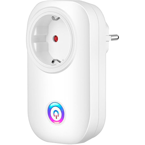 Розумна розетка ACTION Tuya LSPA8 10А White Додатково Захист від перепадів напруги, перевантаження, Облік витраченої електроенергії, Облік часу роботи, Підсвічування, Підтримка IFTTT, Розклад роботи, Світлова індикація навантаження, Таймер;