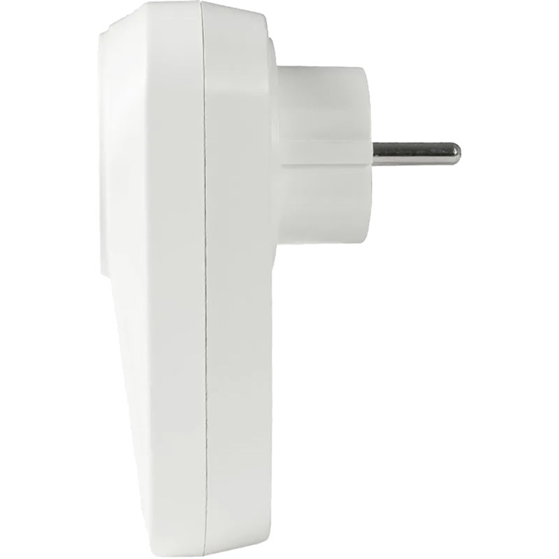 Зовнішній вигляд Розумна розетка ACTION Tuya LSPA8 10А White