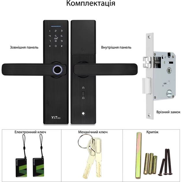 Зображення Дверний замок ACTION Tuya X1