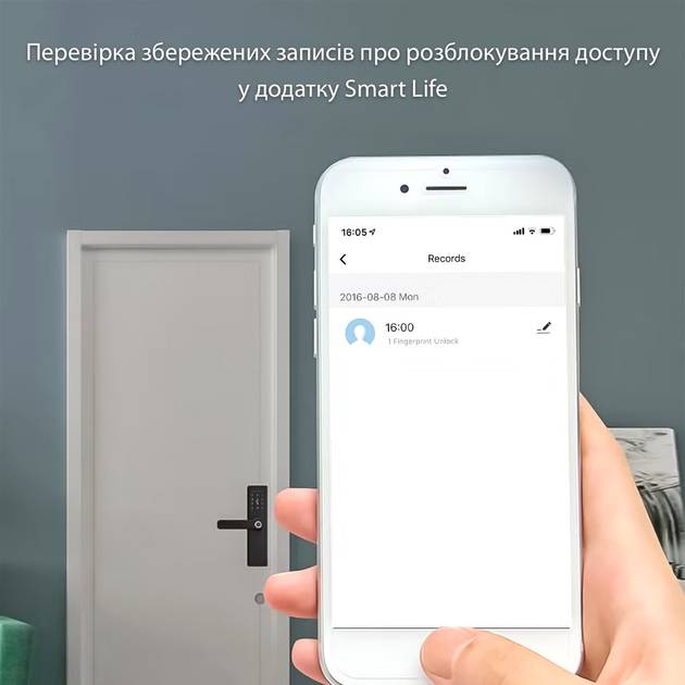 Дверний замок ACTION Tuya X1 Тип дверний замок