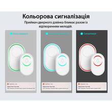 Дзвінний бездротовий дзвінок ACTION WIFI Tuya з сигналізацією (DB11)