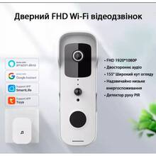 Бездротовий дверний дзвінок ACTION Tuya T30 з відео (ACT-T30)