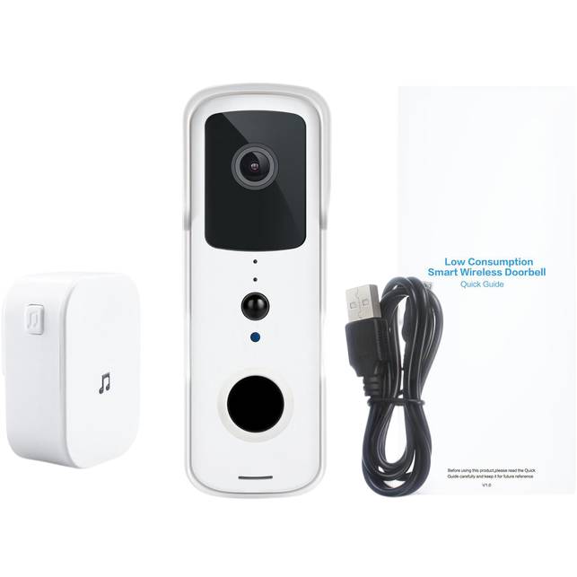 Бездротовий дверний дзвінок ACTION Tuya T30 з відео (ACT-T30) Тип дверний дзвінок