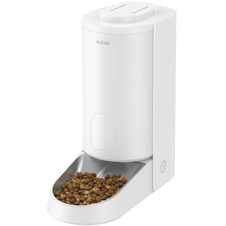 Смарт кормушка MOVA Automatic PET Feeder PF10 Pro (PF10A) Дополнительно Объем: 3.4 л; обеспечение едой 15 дней, кнопка ручной подачи; Smart-управление: Wi-Fi ;