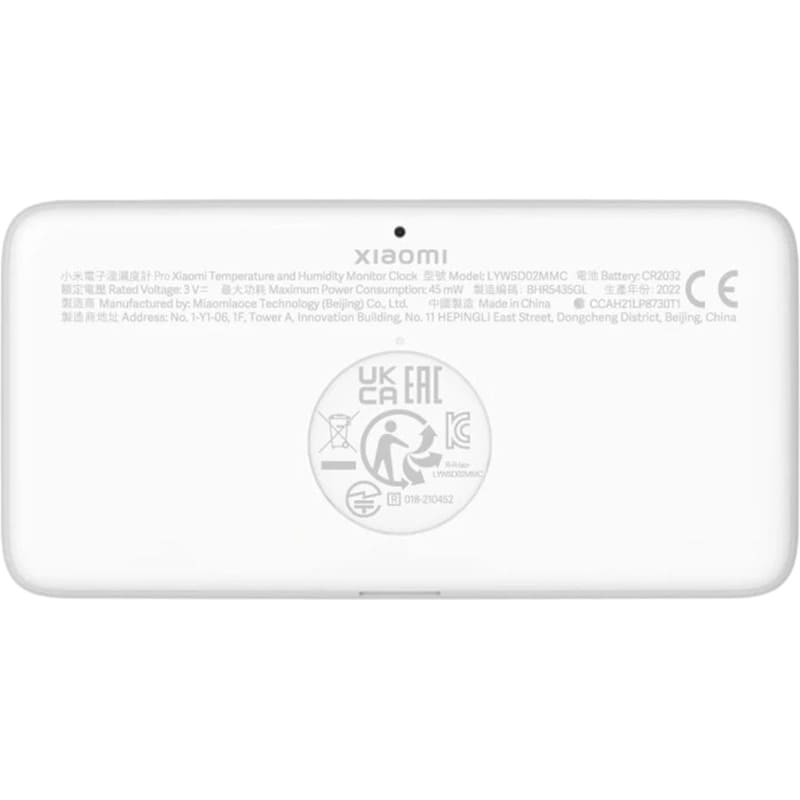 Датчик микроклимата XIAOMI Mi Temperature and Humidity Monitor Clock Дополнительно Датчик Swiss Sensirion обеспечивает сверхточные измерения температуры и влажности; Рабочая влажность 99%; Bluetooth подключение