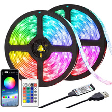 Умная светодиодная лента INSPIRE Smart 2835RGB LED USB 3м + пульт (24-Key-BT-Controllor2835RGB-LED-3M) (24bt28r3)
