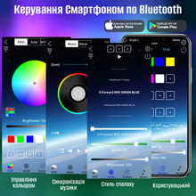 Умная светодиодная лента INSPIRE Smart 2835RGB LED USB 5м (BT-Controllor2835RGB-LED-5M) (bt28r5)