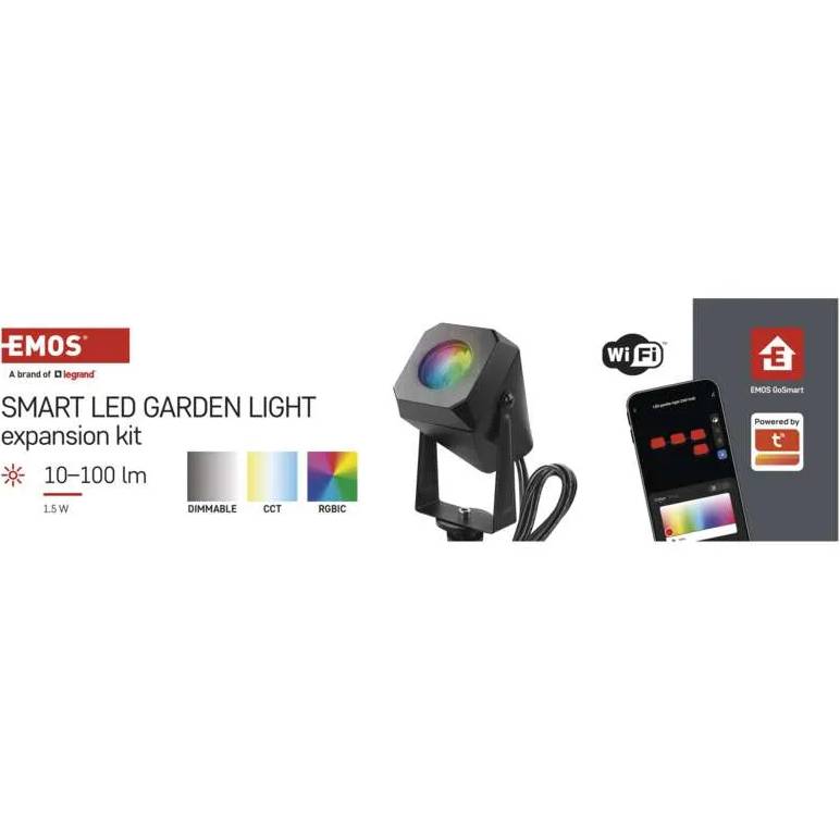 Заказать Прожектор EMOS 1.5 Вт RGBIC WIFI (ZIW191R)