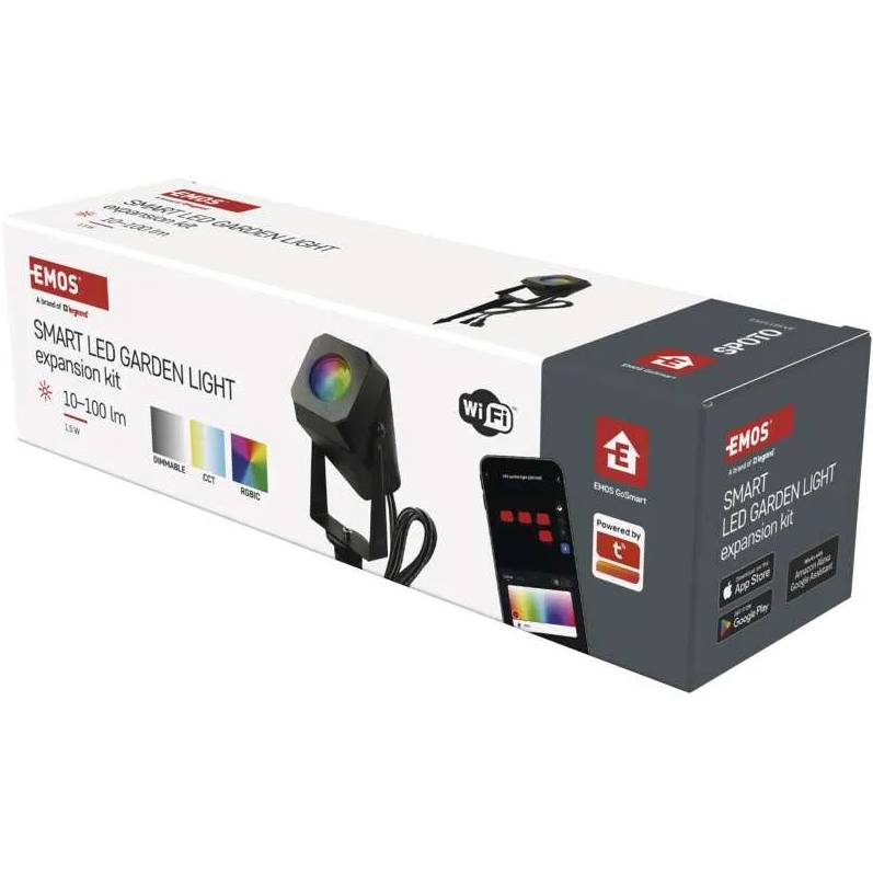 Изображение Прожектор EMOS 1.5 Вт RGBIC WIFI (ZIW191R)
