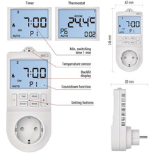 Регулятор температури EMOS P56601SHt 2-в-1 WiFi (P56601SH)