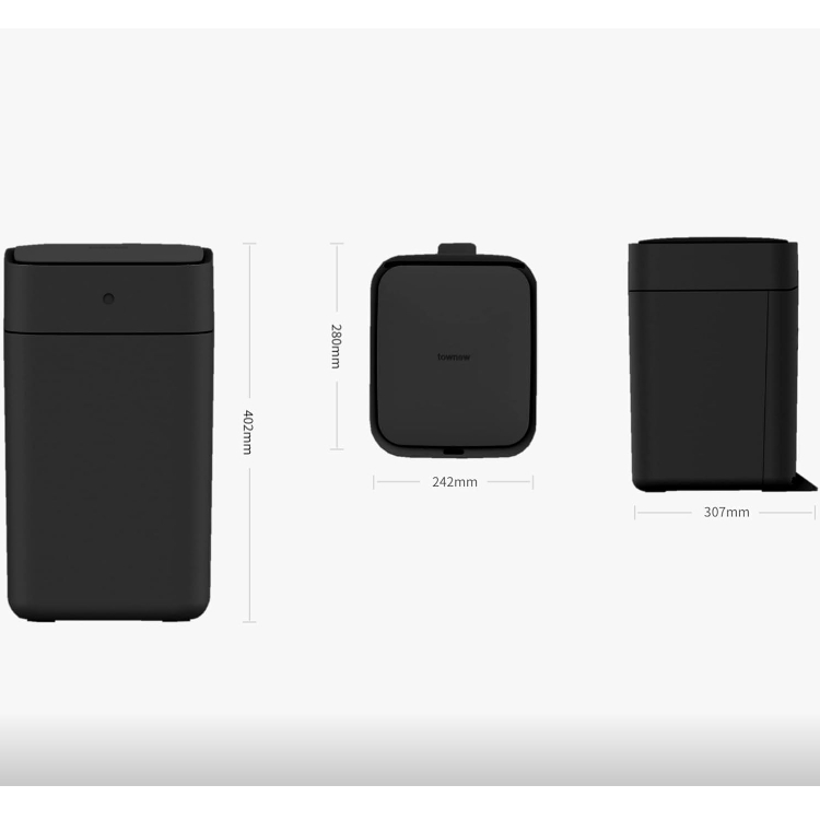 В інтернет магазині Контейнер для сміття TOWNEW Xiaomi T1S Black
