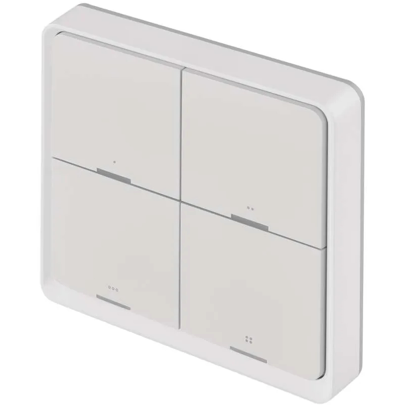 Умный выключатель EMOS H5013 4 кнопки белый Дополнительно протокол ZigBee 3.0; поддерживаемая ОС: Android, iOS