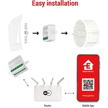 Умный модуль переключателя EMOS H5106 Умный модуль переключателя EMOS H5106