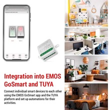 Умный модуль переключателя EMOS H5106 Умный модуль переключателя EMOS H5106