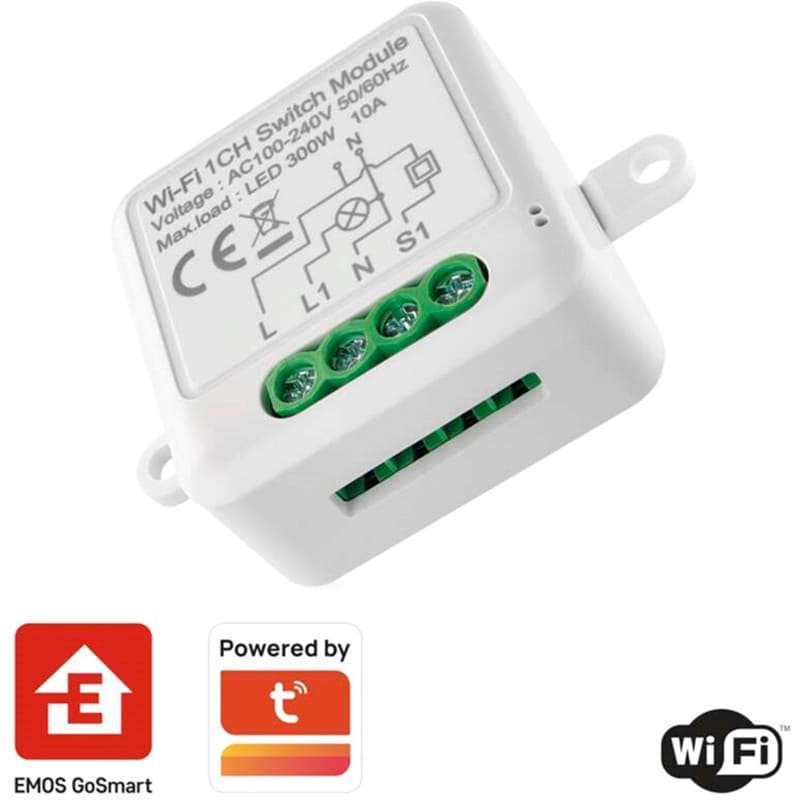 Умный модуль переключателя EMOS H5105 Фото 18 Умный модуль переключателя EMOS H5105