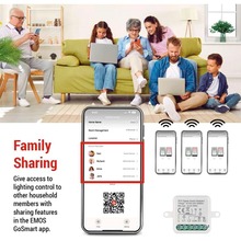Умный модуль переключателя EMOS H5104 Умный модуль переключателя EMOS H5104