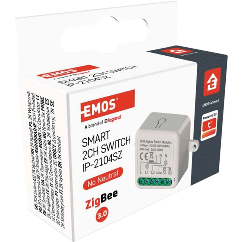 Умный модуль переключателя EMOS H5104 В Украине Умный модуль переключателя EMOS H5104