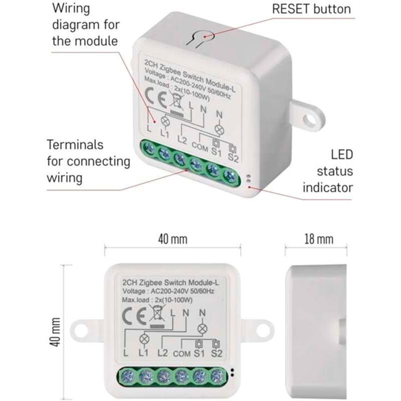 Умный модуль переключателя EMOS H5104 Покупка Умный модуль переключателя EMOS H5104