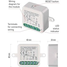 Умный модуль переключателя EMOS H5104 Умный модуль переключателя EMOS H5104