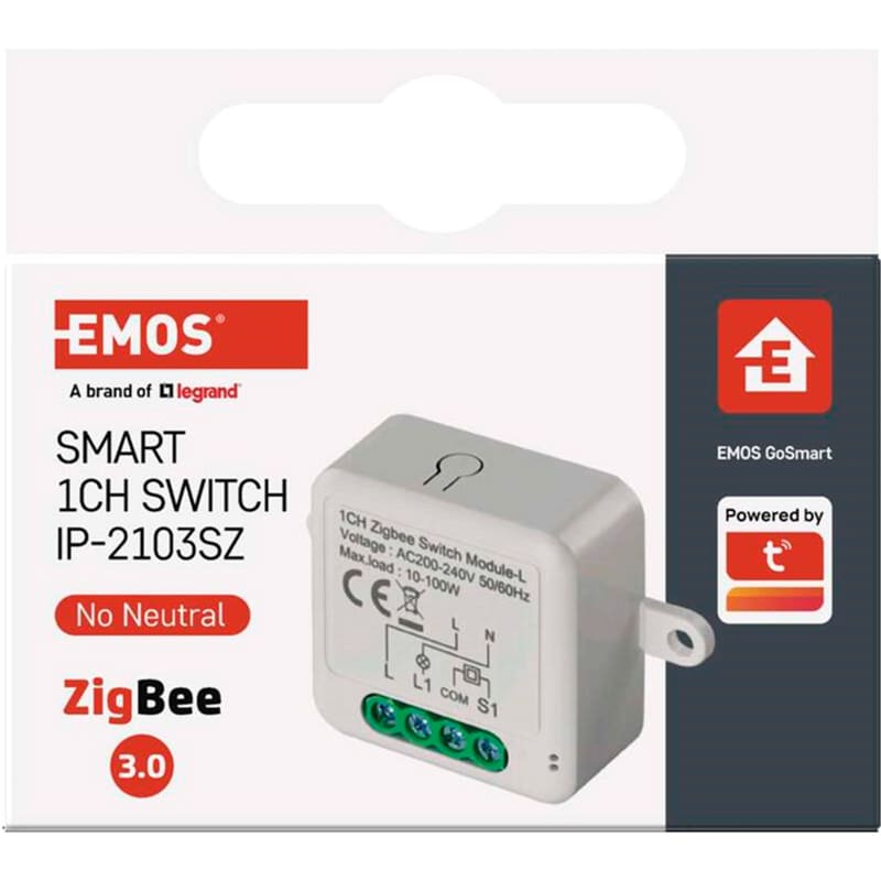 Умный модуль переключателя EMOS H5103 Фото 15 Умный модуль переключателя EMOS H5103