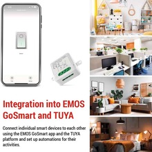 Умный модуль переключателя EMOS H5103 Умный модуль переключателя EMOS H5103