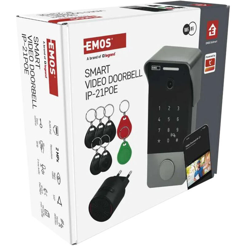 Огляд Розумний відеодзвінок EMOS H4034