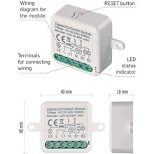 Умный модуль переключателя EMOS H5102 Умный модуль переключателя EMOS H5102
