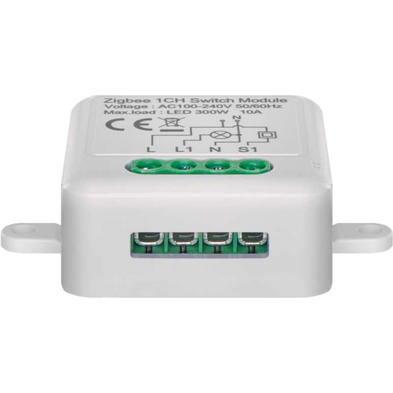 Розумний модуль перемикача EMOS H5101 Додатково функція таймера; Голосове керування; 2.4 ГГц Wi-Fi
