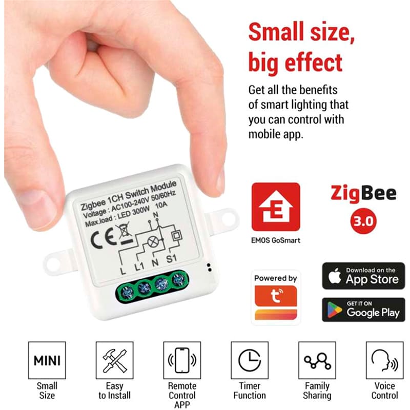 Фото 14 Розумний модуль перемикача EMOS H5101