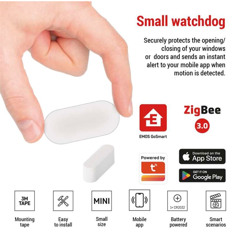 Умный датчик двери EMOS H5021 Фото 14 Умный датчик двери EMOS H5021