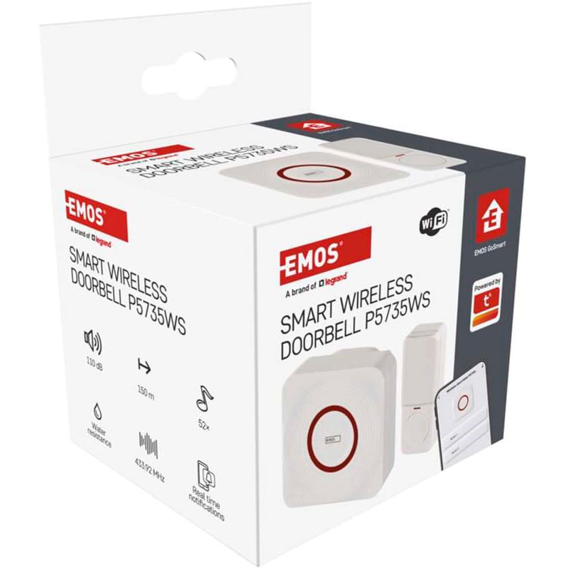 Умный дверной звонок P5735WS White В Фокстрот Умный дверной звонок P5735WS White