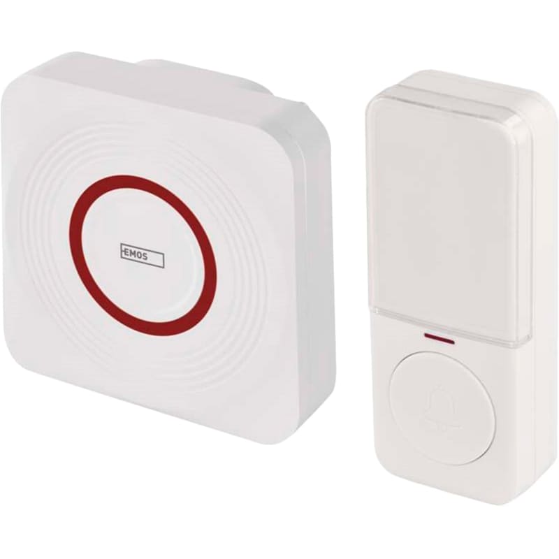 Умный дверной звонок P5735WS White Умный дверной звонок P5735WS White Дополнительно 52 различных мелодий; 4 уровня громкости; Громкости 110 дБ; Дальность до 150 м