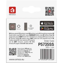 Розумний дверний дзвінок P5735SS Grey