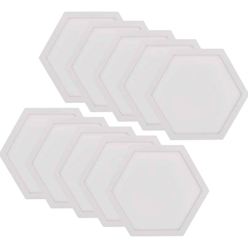 Умный светильник EMOS ZIW22AR Hexagons 10 частей Внешний вид Умный светильник EMOS ZIW22AR Hexagons 10 частей