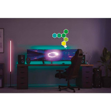 Розумна настільна лампа EMOS ZIW426R Hexagon Lamp AMBI White Розумна настільна лампа EMOS ZIW426R Hexagon Lamp AMBI White