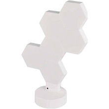 Розумна настільна лампа EMOS ZIW426R Hexagon Lamp AMBI White Розумна настільна лампа EMOS ZIW426R Hexagon Lamp AMBI White