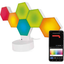 Розумна настільна лампа EMOS ZIW426R Hexagon Lamp AMBI White