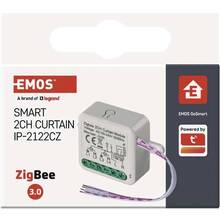 Умный модуль двигателя EMOS ZigBee 3.0 2-канальный (H5110) Умный модуль двигателя EMOS ZigBee 3.0 2-канальный (H5110)