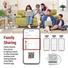 Умный модуль двигателя EMOS ZigBee 3.0 2-канальный (H5110) Умный модуль двигателя EMOS ZigBee 3.0 2-канальный (H5110)