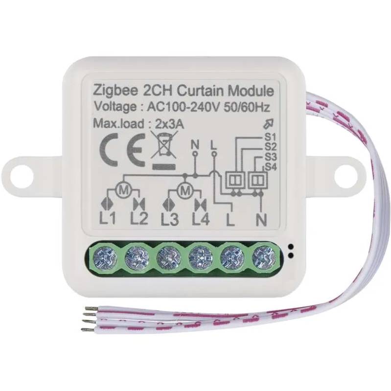Умный модуль двигателя EMOS ZigBee 3.0 2-канальный (H5110) Покупка Умный модуль двигателя EMOS ZigBee 3.0 2-канальный (H5110)