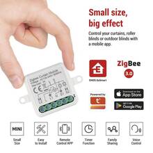 Розумний модуль двигуна EMOS ZigBee 3.0 1-канальний (H5109) Розумний модуль двигуна EMOS ZigBee 3.0 1-канальний (H5109)