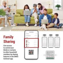 Розумний модуль двигуна EMOS ZigBee 3.0 1-канальний (H5109) Розумний модуль двигуна EMOS ZigBee 3.0 1-канальний (H5109)