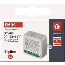 Умный модуль регулировки яркости EMOS ZigBee 3.0 2-канальный (H5108) Умный модуль регулировки яркости EMOS ZigBee 3.0 2-канальный (H5108)
