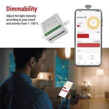 Умный модуль регулировки яркости EMOS ZigBee 3.0 2-канальный (H5108) Умный модуль регулировки яркости EMOS ZigBee 3.0 2-канальный (H5108)