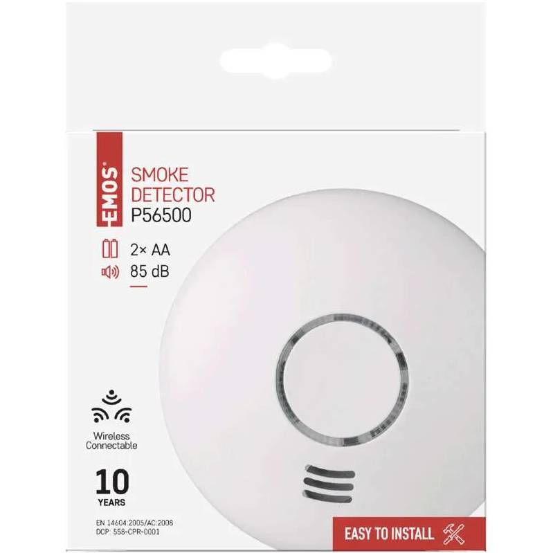 Зображення Датчик диму EMOS P56500