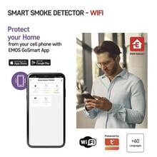 Датчик дыма EMOS P56500S