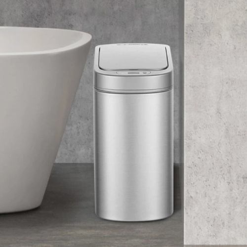 Зовнішній вигляд Розумний кошик для сміття Xiaomi NINESTARS Space Silver (DZT-7-2)