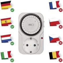 Таймер-розетка EMOS TS-MD31 (P5522)