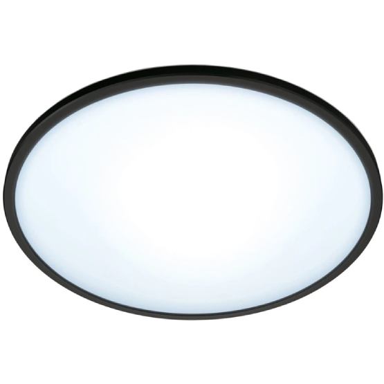 Розумний світильник WIZ SuperSlim Ceiling 16W Wi-Fi Black (929002685201)