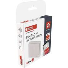 Розумний вимикач EMOS GoSmart 2 кнопки White (H5012)
